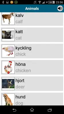 Learn Swedish - 50 languages android App screenshot 1