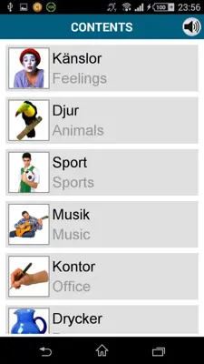 Learn Swedish - 50 languages android App screenshot 2